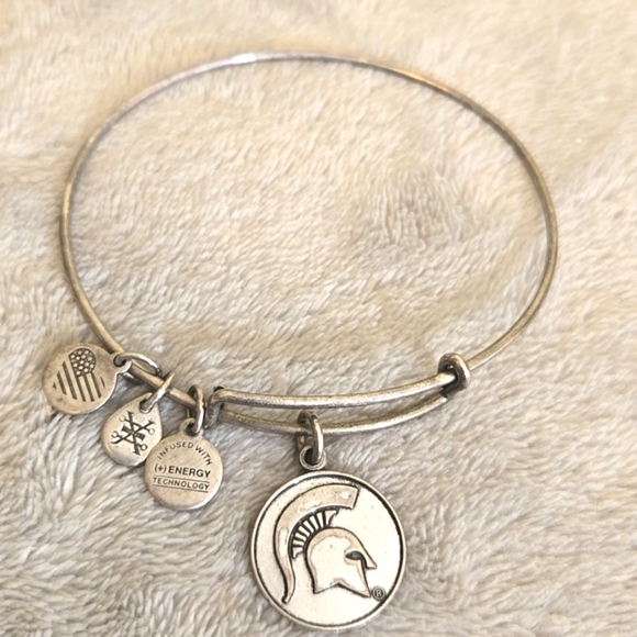 #108 Alex & Ani Michigan State University MSU Spartans Bracelet GRADUATION - Picture 3 of 3